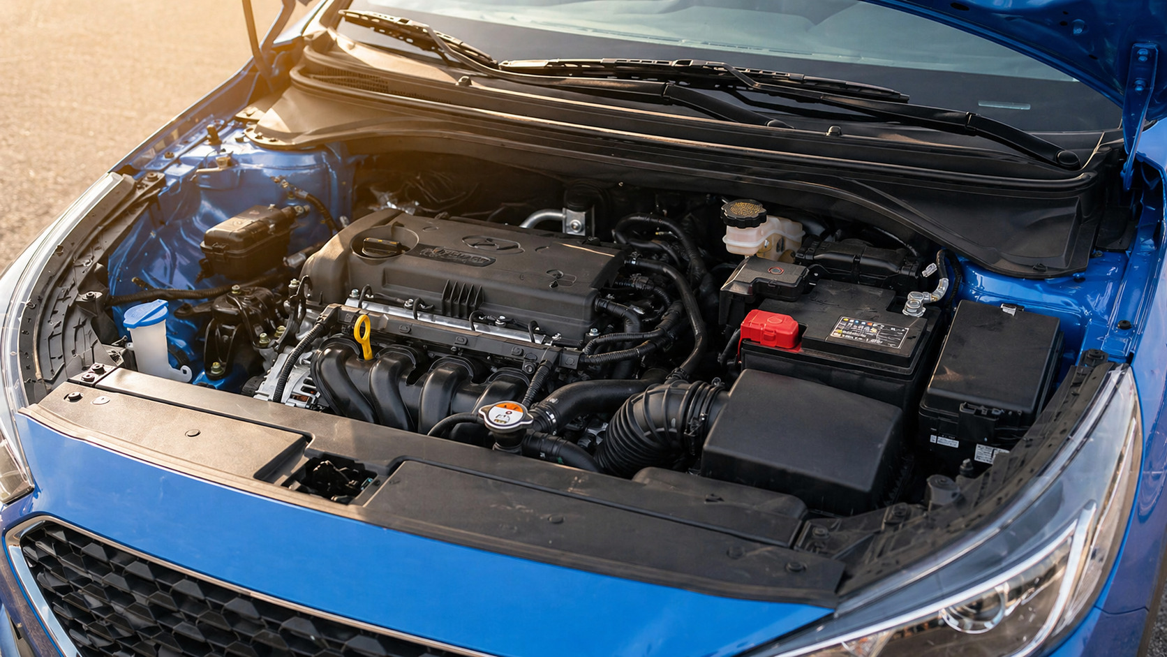 Какой двигатель стоит в Hyundai Solaris